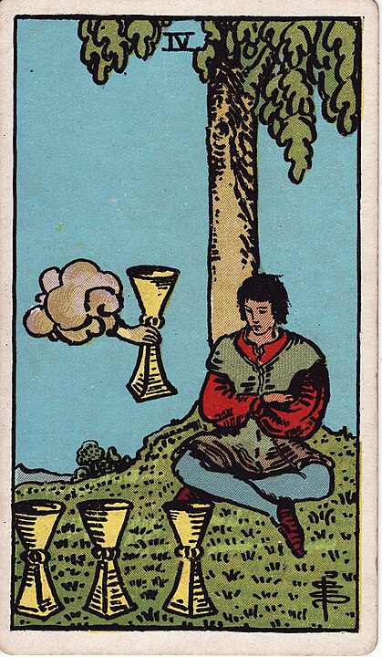 four of cups