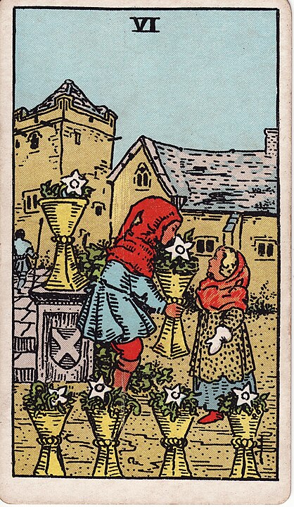 six of cups