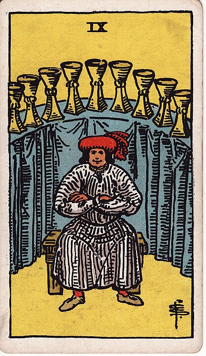 nine of cups