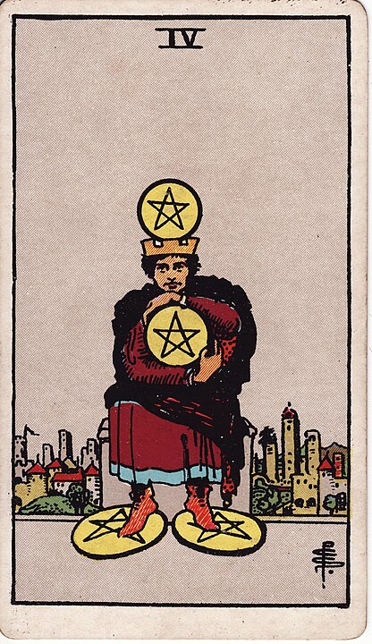 four of pentacles