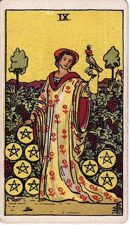 nine of pentacles