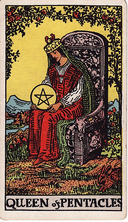 queen of pentacles