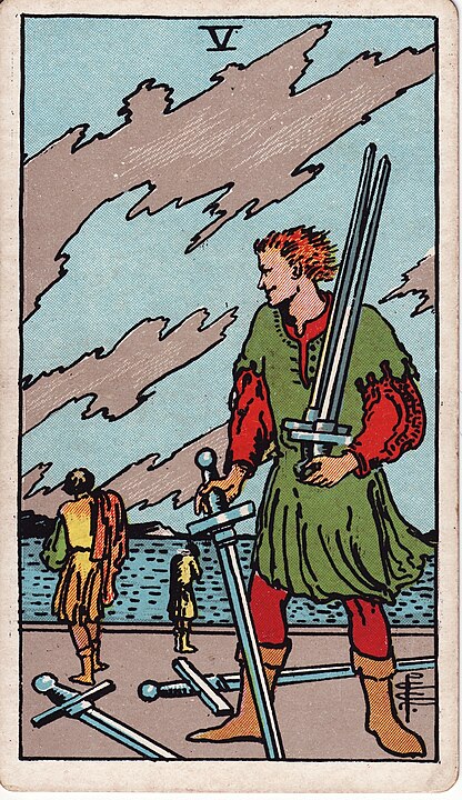 five of swords