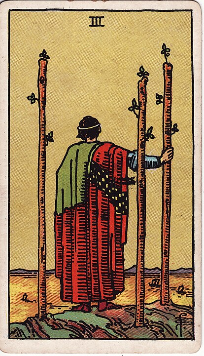 three of wands